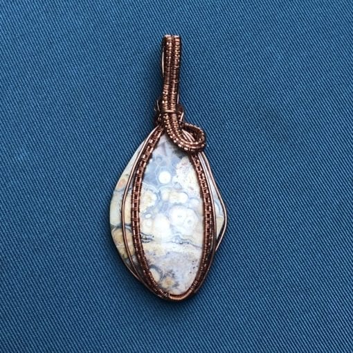 Natural stone pendant