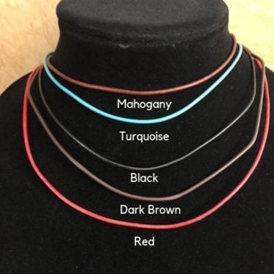 Leather Cord for Necklace