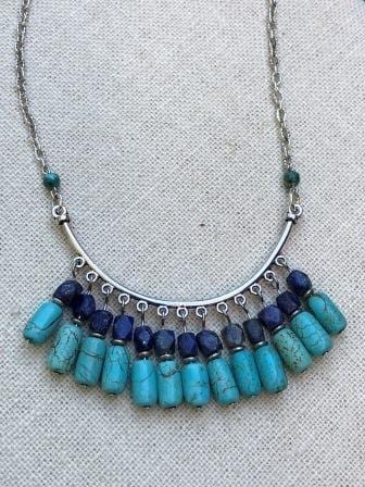 turquoise & lapis necklace