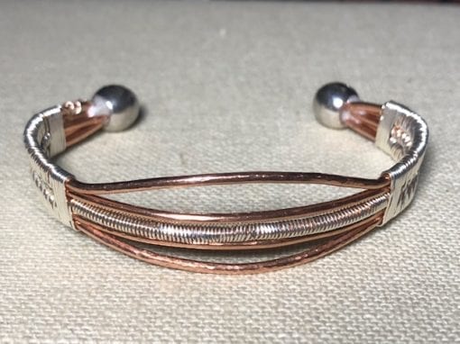 Sterling & Copper Bracelet