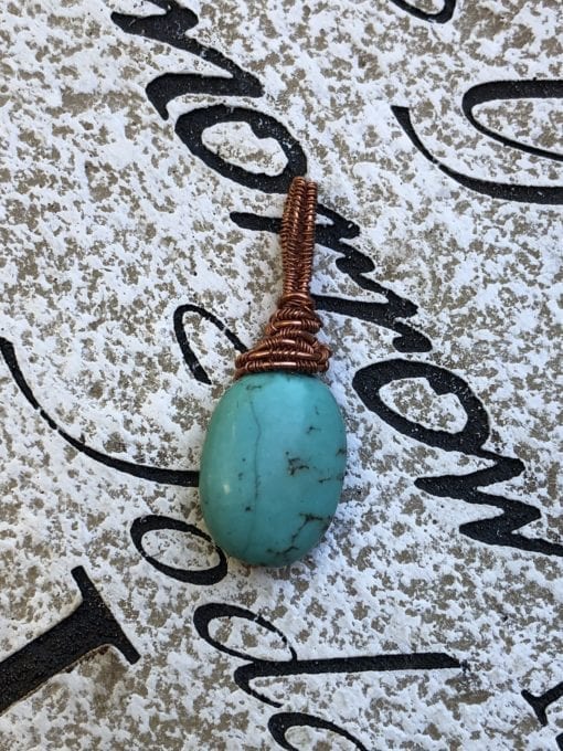 Delicate Turquoise Pendant