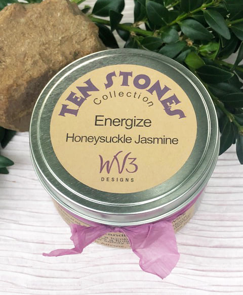 Honeysuckle Jasmine Soy Candle Tin