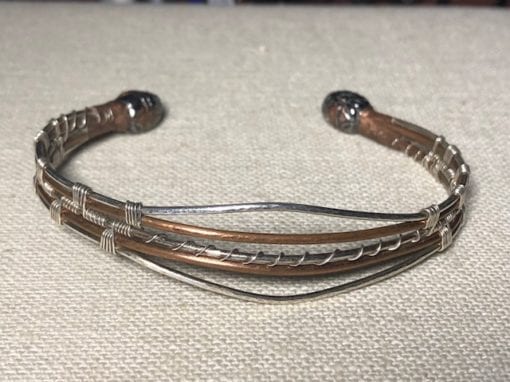 Copper & Sterling Bracelet