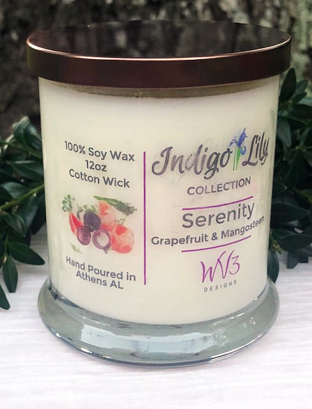 grapefruit mangosteen soy candle
